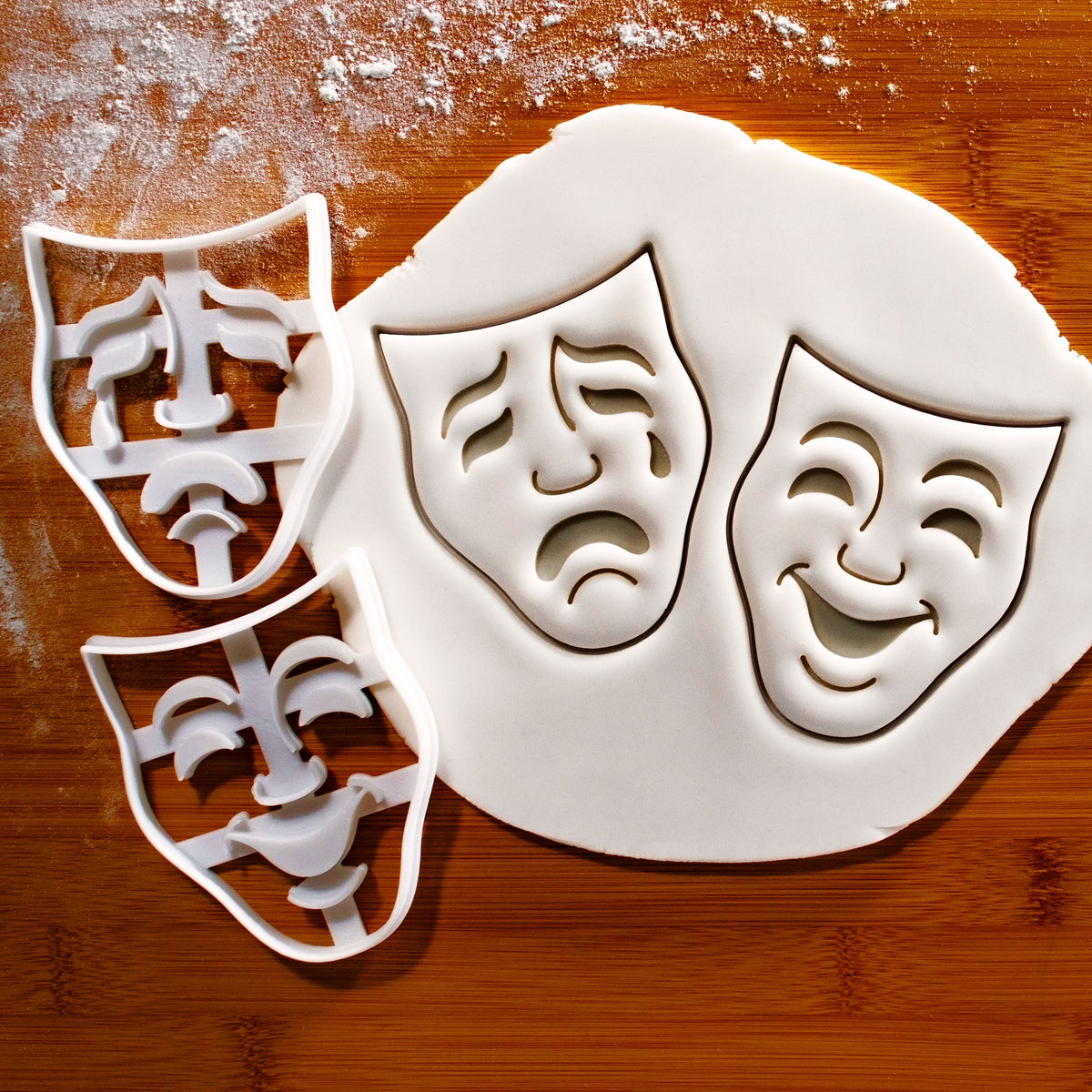 Opera Mask Cookie Cutter, Fondant Cutter, Clay Cutter