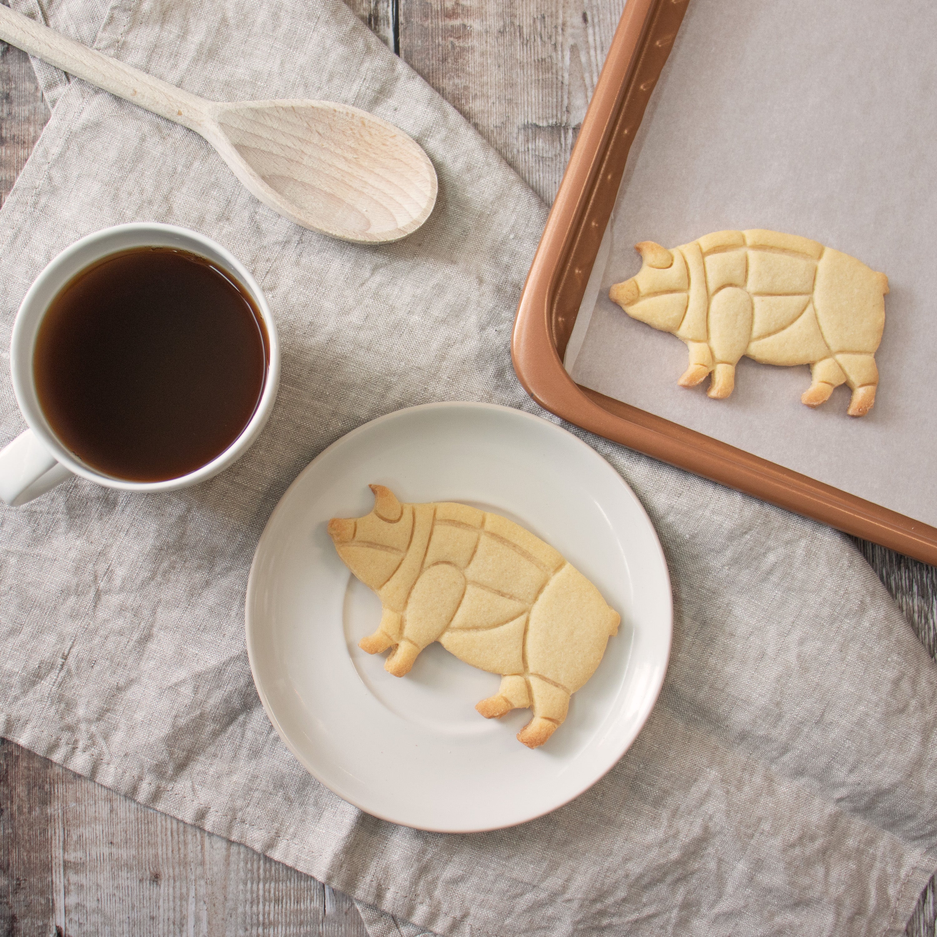 Butcher's Guide Chicken Cuts Cookie Cutter – Bakerlogy