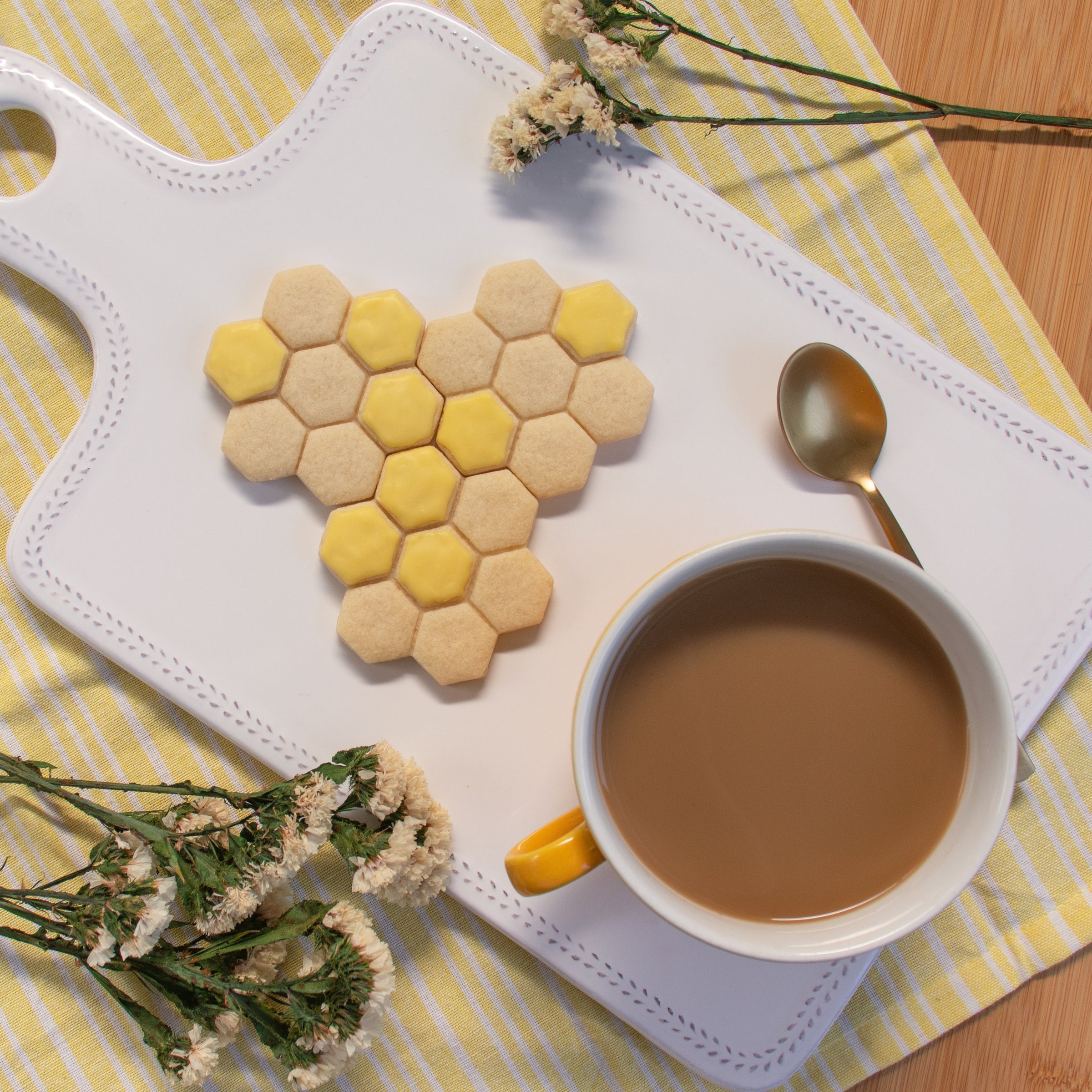 honeycomb cookie