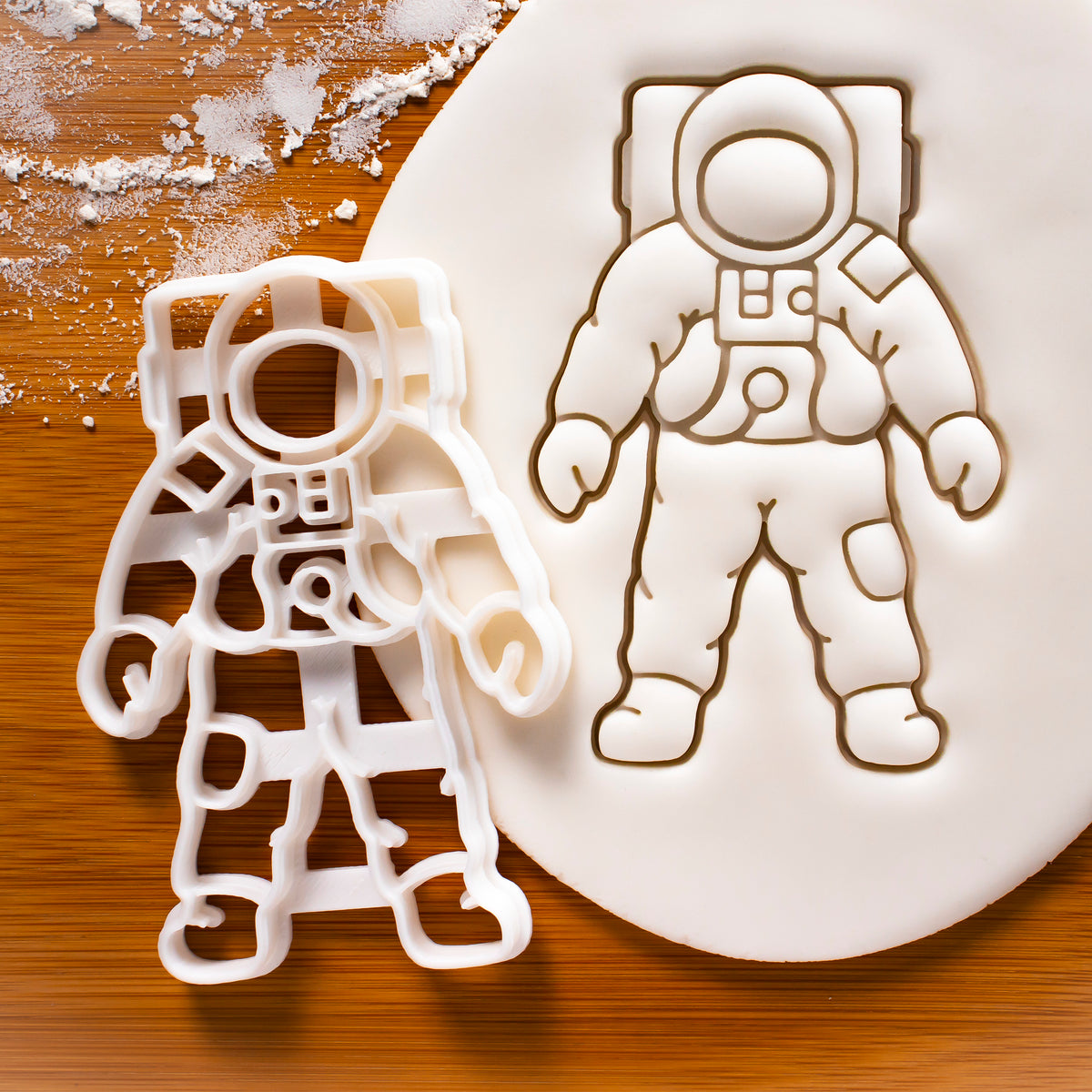 Astronaut - Space Cookie Cutter & Embosser Set — Sweet Savanna Cookie  Cutters