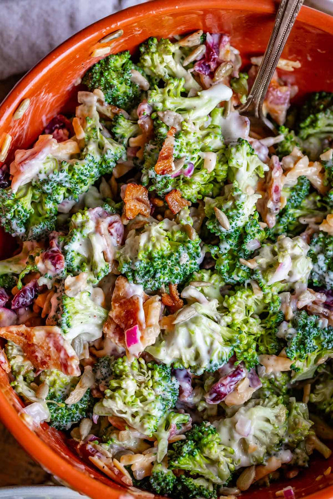 broccolin and bacon salad