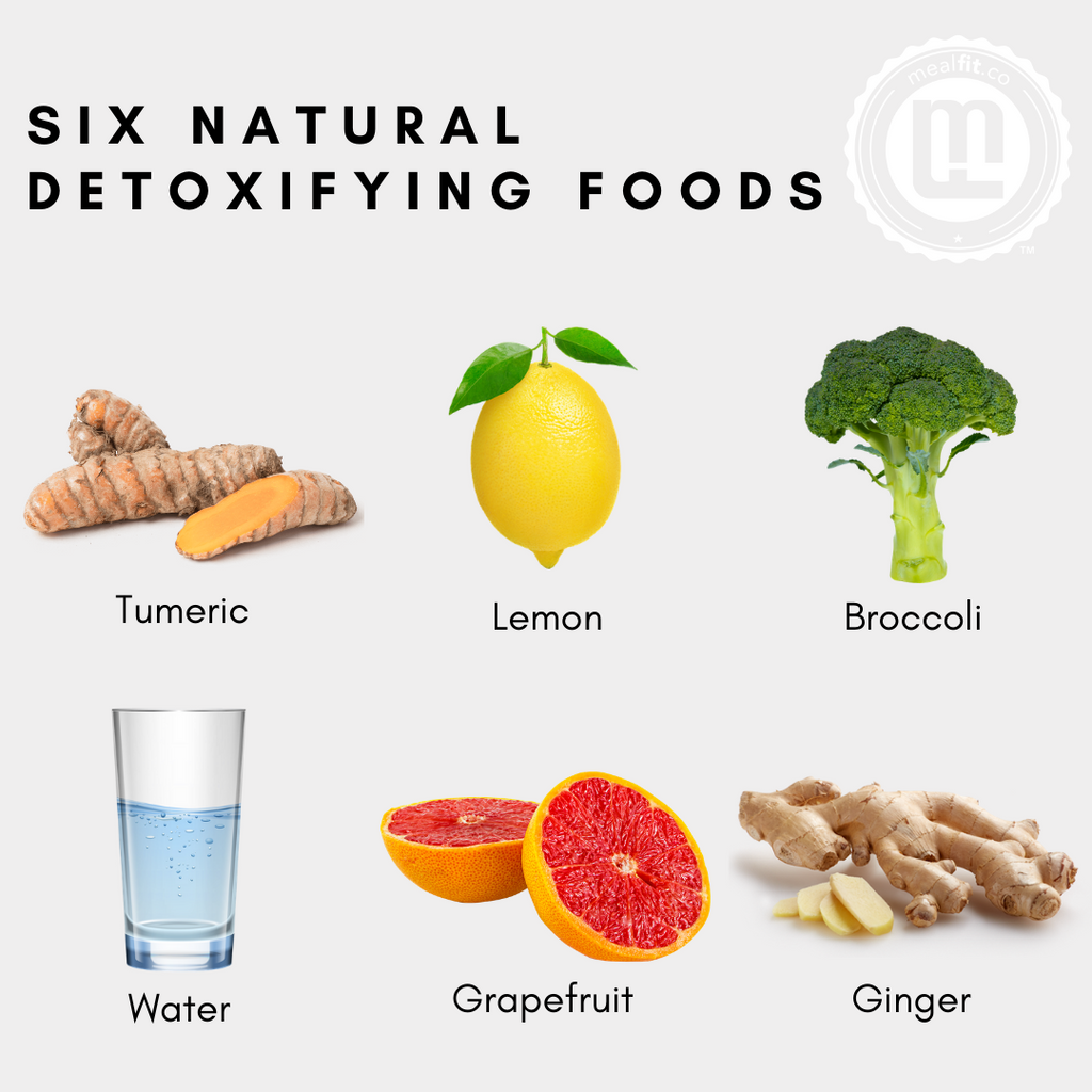 Six natural detoxifying foods