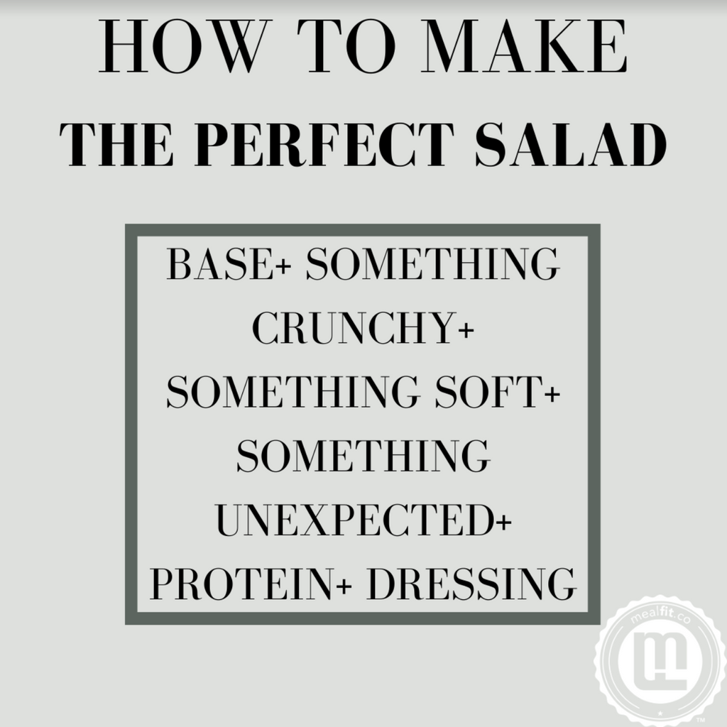 How to Make the Perfect Salad!