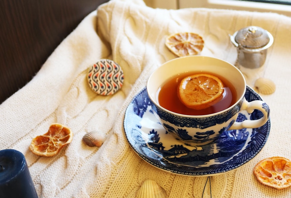 Teas for Every Mood! lemon or orange tea for anger