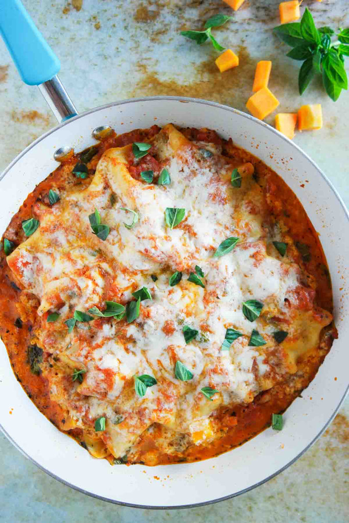 mealfit one skillet butternut squash lasagna