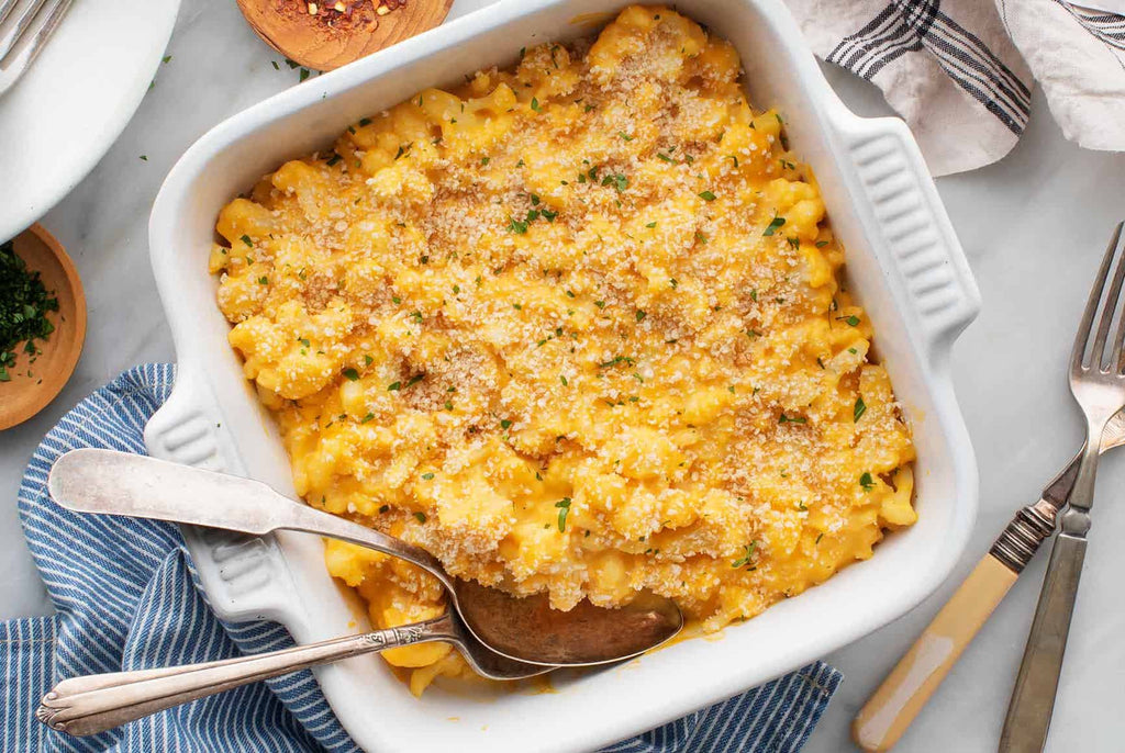 Creamy Cauliflower Mac & Cheese