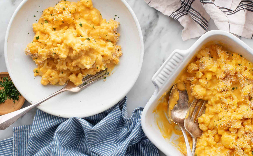 Creamy Cauliflower Mac & Cheese