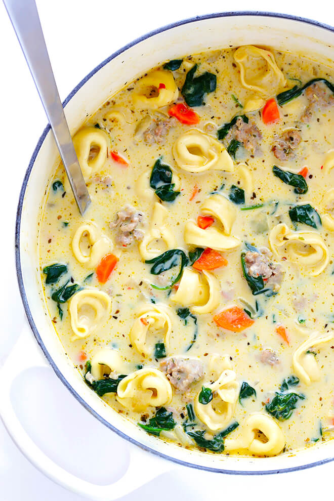 Mealfit Creamy Tortellini Soup