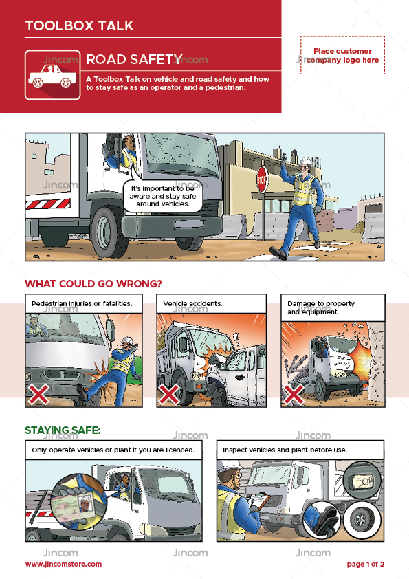 Road Safety | Toolbox Talk – Jincom