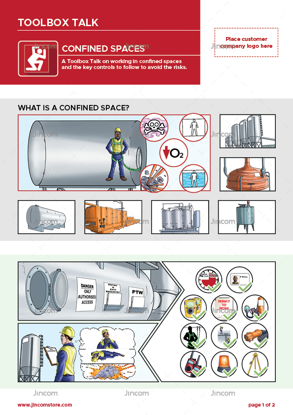 Confined Spaces Toolbox Talk Jincom