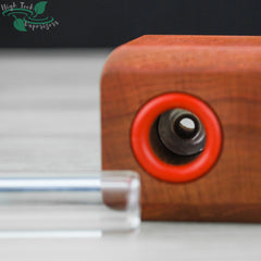 runt flame intake with restrictor disk