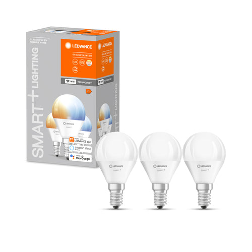 LEDVANCE Wifi SMART+ Classic LED Lampe RGBW mehrfarbig (ex 60W) 9W / 2