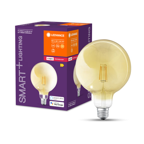 LEDVANCE Smarte LED-Lampe mit ZigBee Technologie, Sockel E14, Dimmbar,
