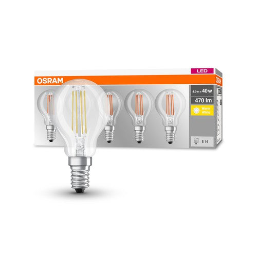 Osram LED Classic Base E27 Fil 6,5W/4000K 5er-Set (AC32395) a € 11