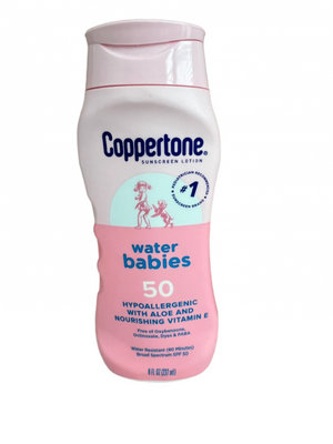 Coppertone Water Babies Sunscreen Lotion SPF 50 6oz - Orlando Grocery Express - Coppertone Oil Free Sunscreen