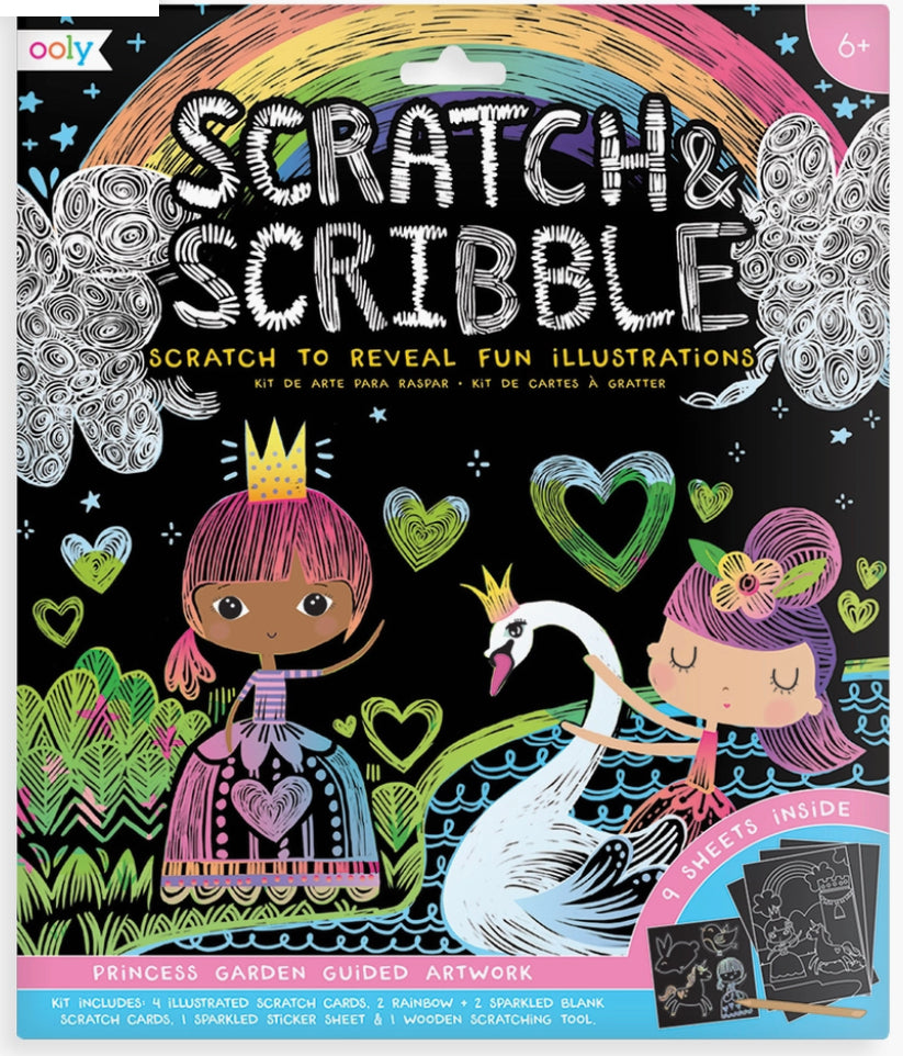 Scratch & Scribble - Fantastic Dragons