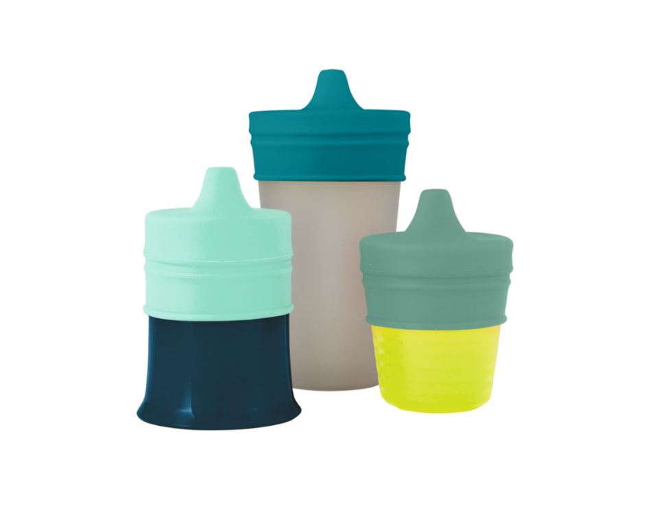 Re-Play Platinum Silicone 8oz. Sippy Cup - Denim