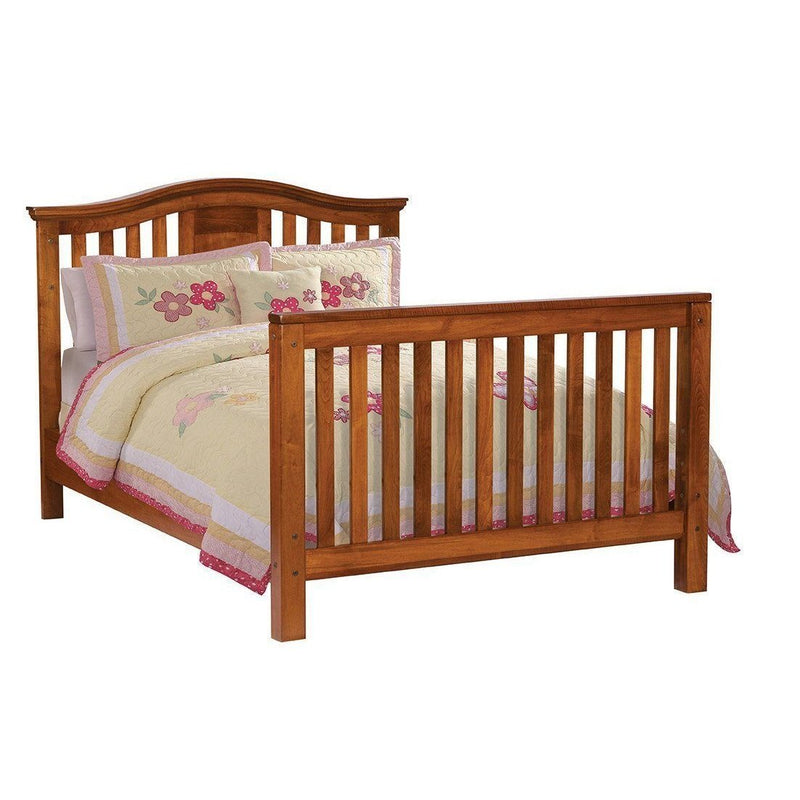 Amish Gabrielle Panel Back Convertible Crib