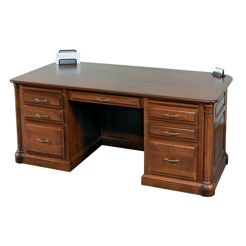 amish executive desk