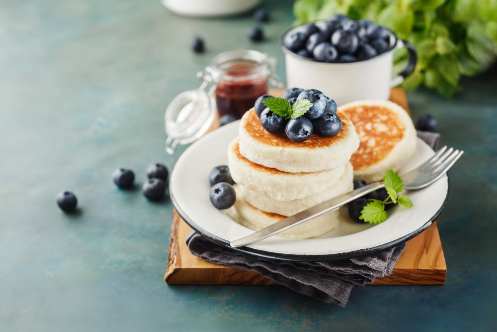 Cottage Cheese Protein Pancakes