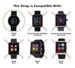 iTouch Sport & Sport 3 Solid Silicone Strap: Merlot affordable smart watch strap