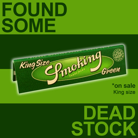 Smoking Green King Size | Pure Hemp Rolling Paper