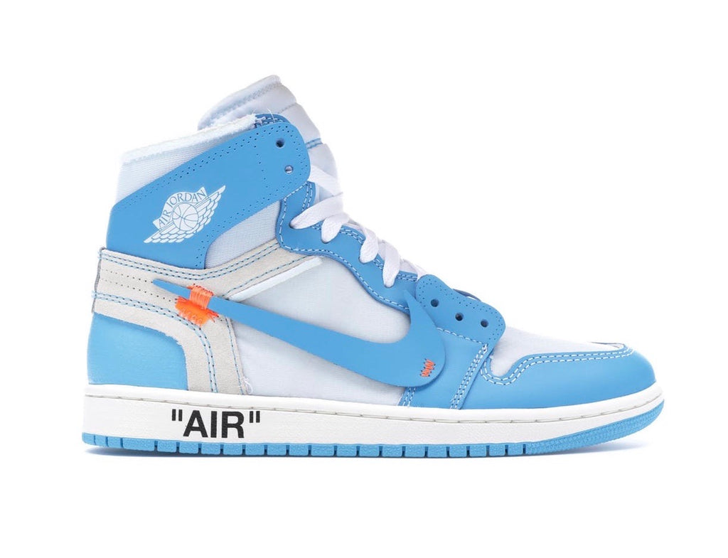 Jordan Retro 1 Off White “UNC” – Jemyk's Boutique Urbana