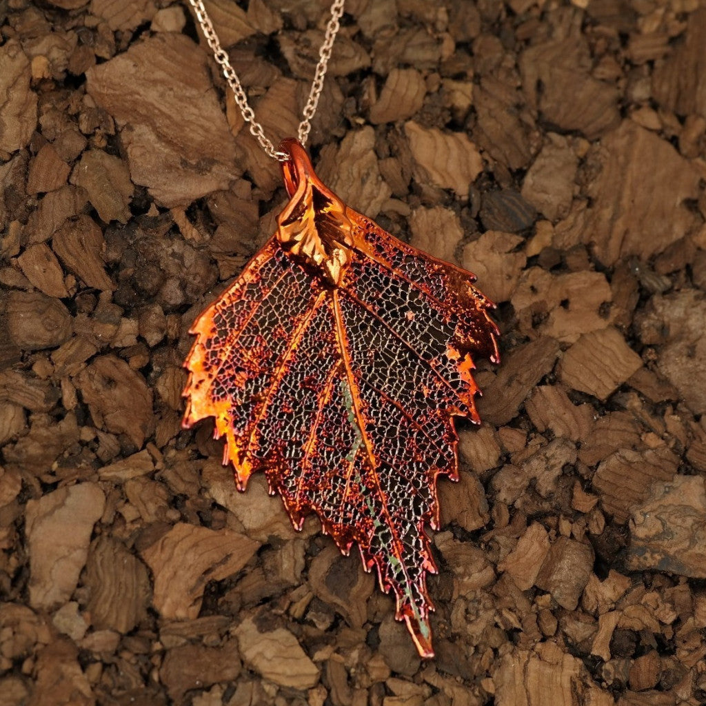Agate Leaf Necklace | Jenson Natural Jewelry