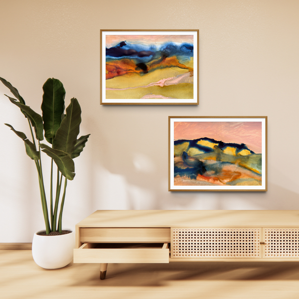 Whispers of Wonders ~ set of 2 curated artworks