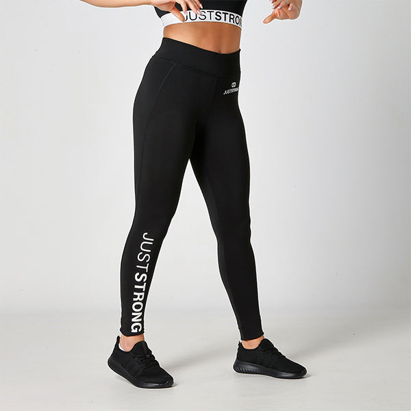 Close-fit workout capris - Black - Sz. 42-60 - Zizzifashion