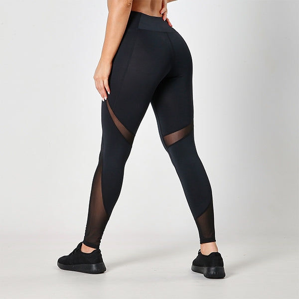 gym leggings mesh panels twitch