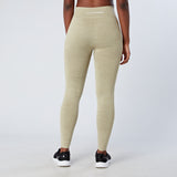 Sage Green Melange Recycled Seamless Leggings