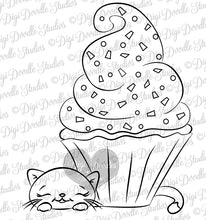 Caliope's Cupcake Digi Doodles Digi Stamp