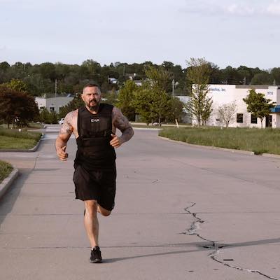 Andy running