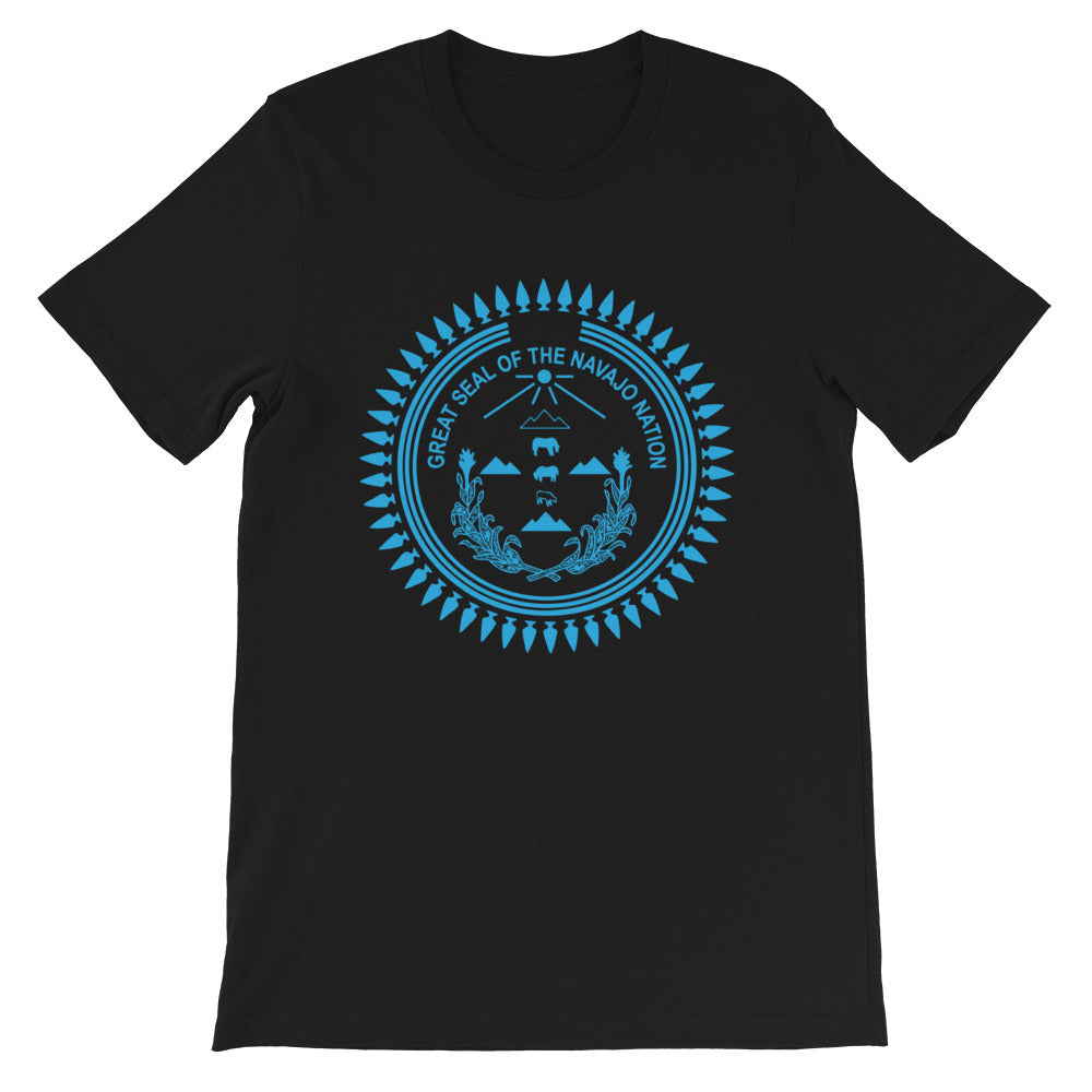 Light Blue Navajo Nation Seal – Shi Jei Clothing