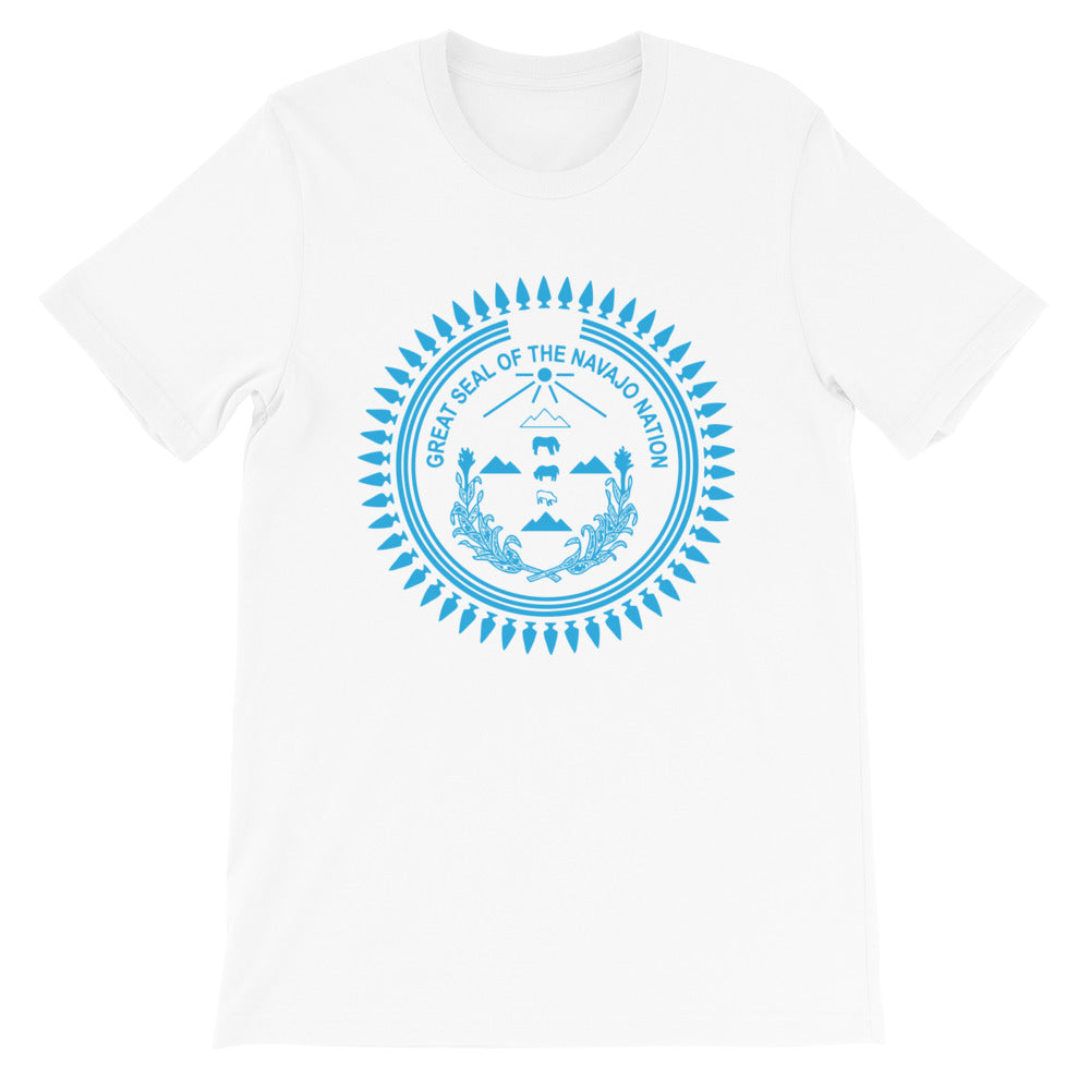 Light Blue Navajo Nation Seal – Shi Jei Clothing