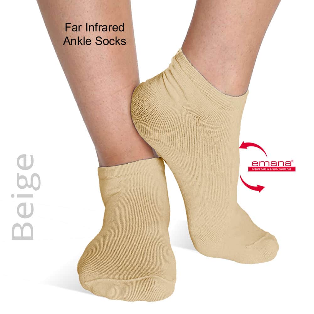 Supportive Far Infrared Socks for Foot Bone Fractures