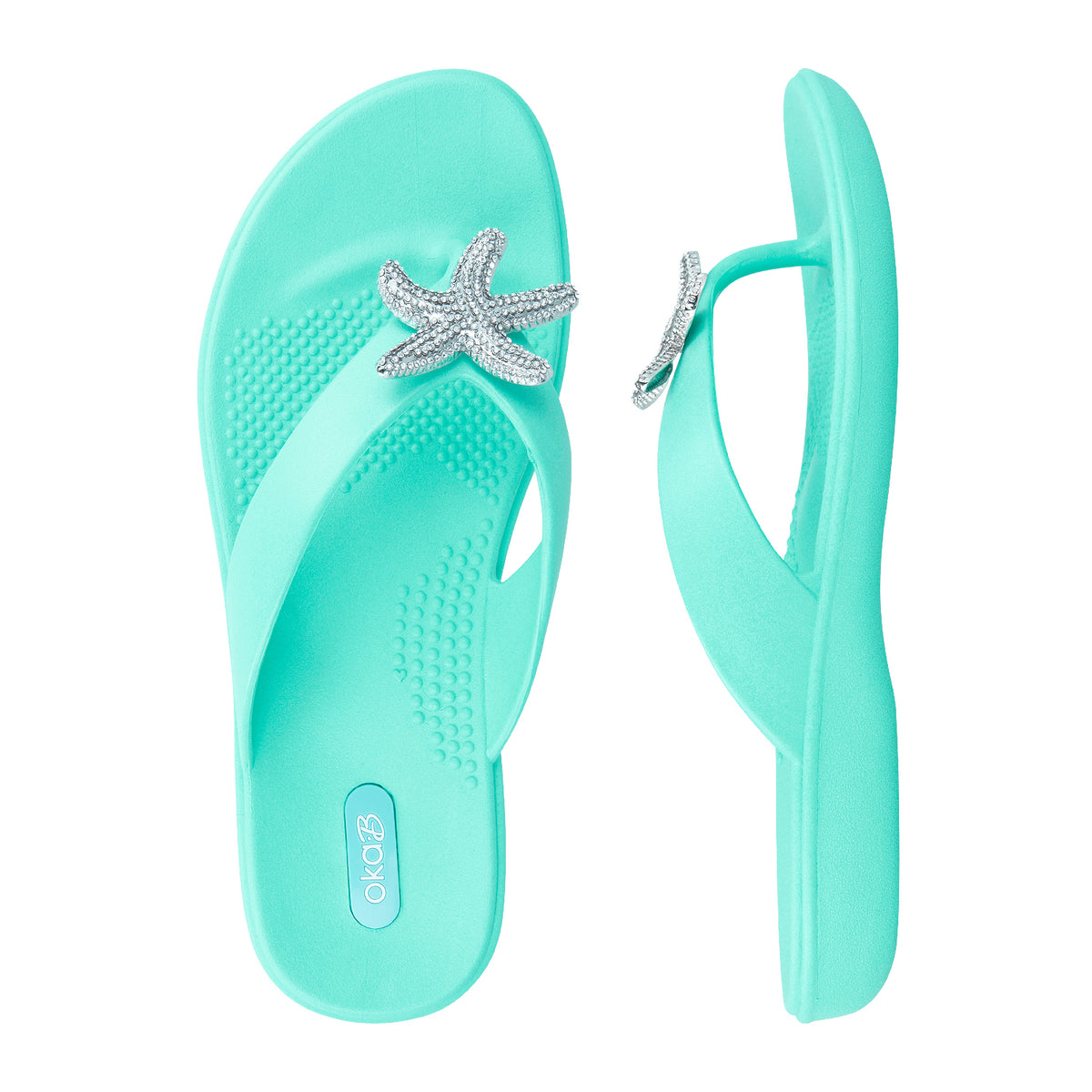 Livie | Comfortable Starfish Flip Flops for Women | Oka-B Shoes
