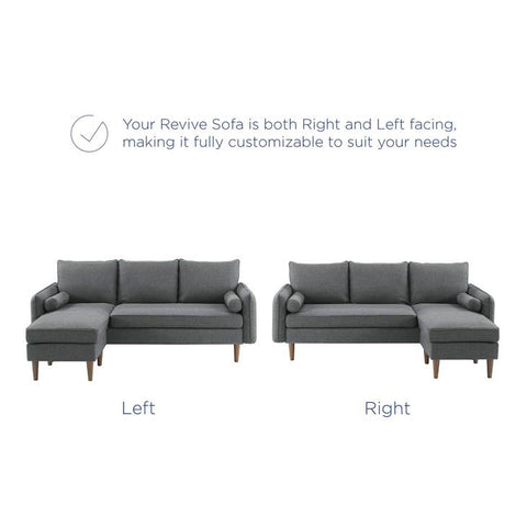 REVIVE UPHOLSTERED RIGHT OR LEFT SECTIONAL SOFA