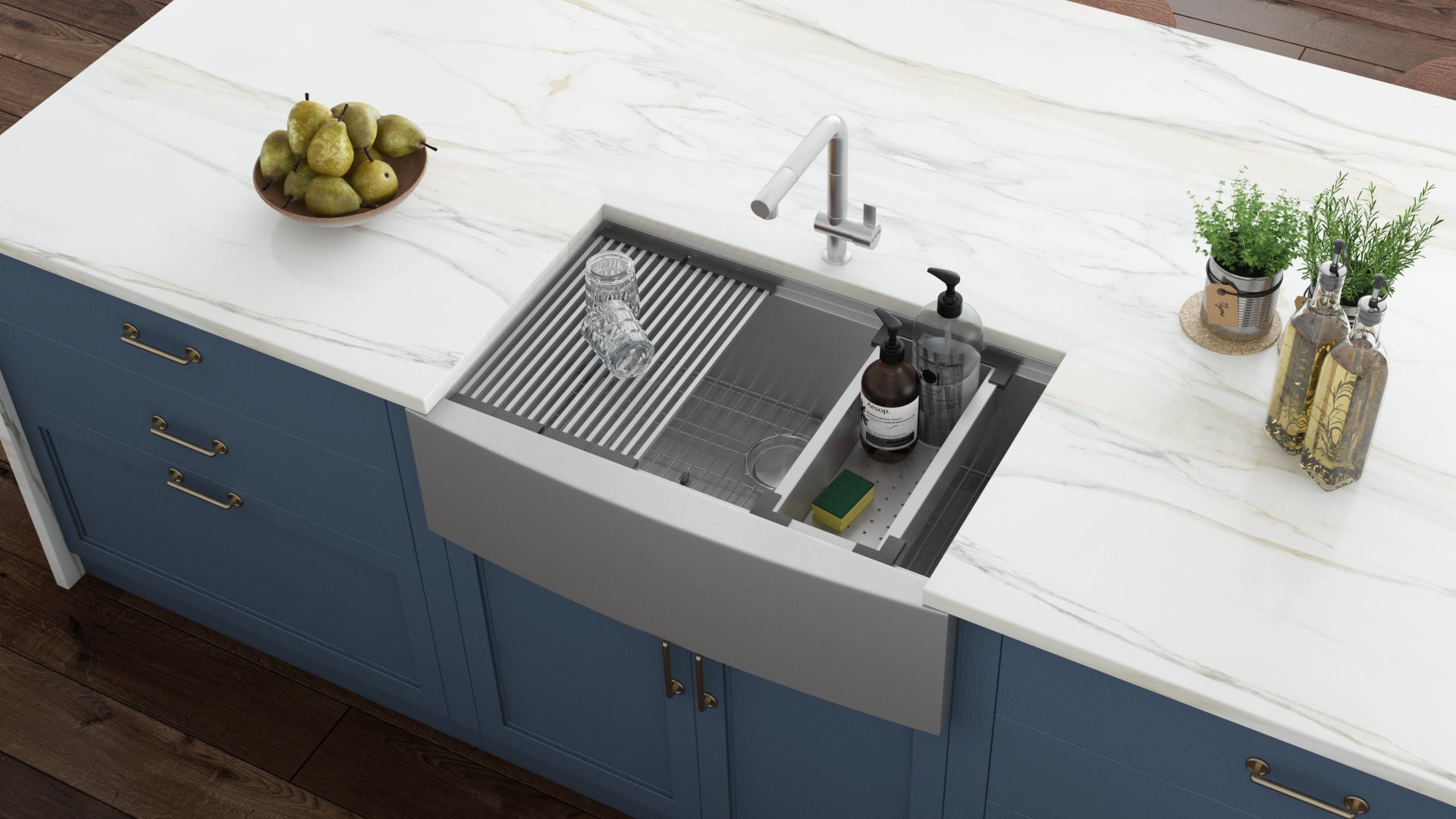 27 inch kitchen sink cabinet