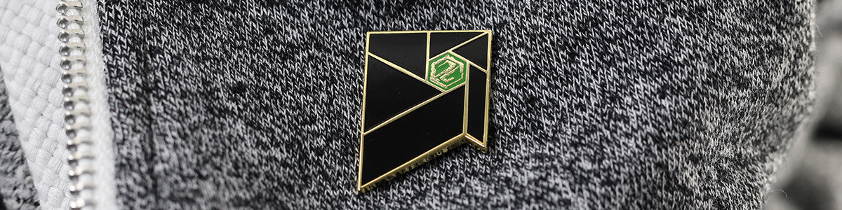 zen magnets enamel gallery pin