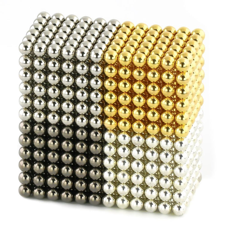 magnetic balls gold