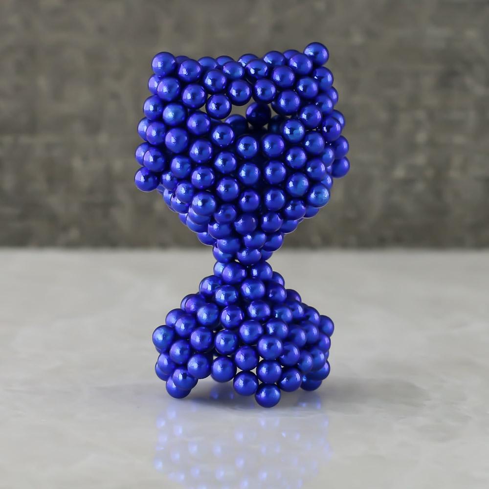 blue magnetic balls