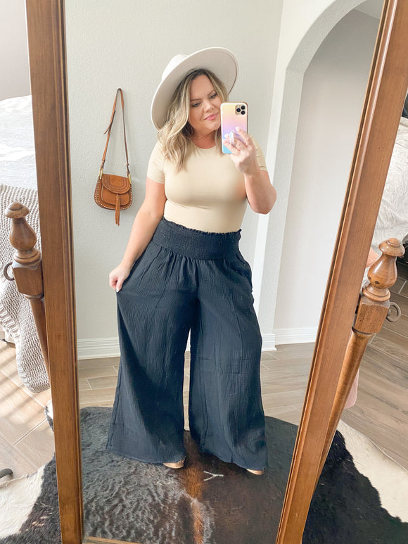 Ashley Stewart Striped Sweater and Victoria Beckham Pants — Dionne Dean