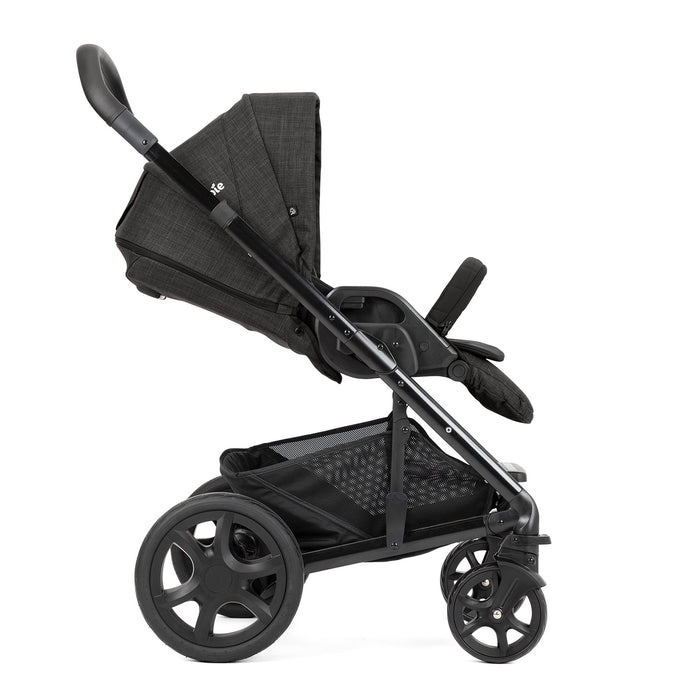 joie chrome dlx pushchair and carrycot pavement