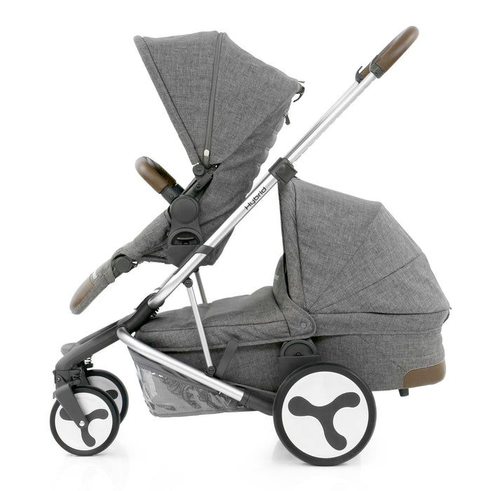 hybrid tandem pram