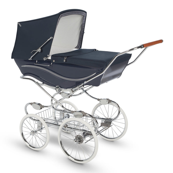 navy pushchair