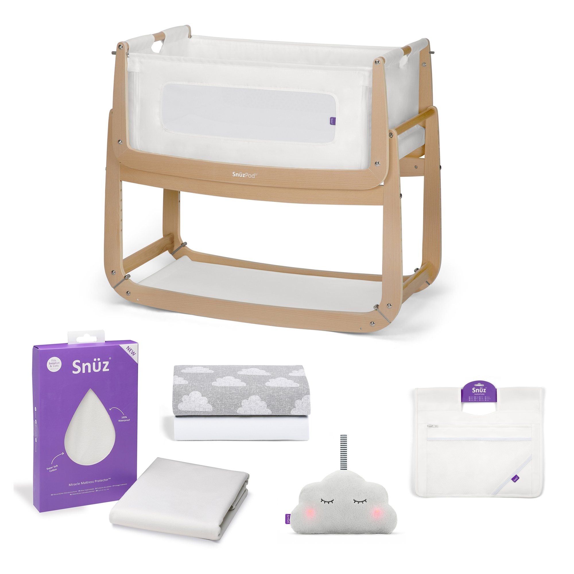 snuzpod waterproof crib mattress protector