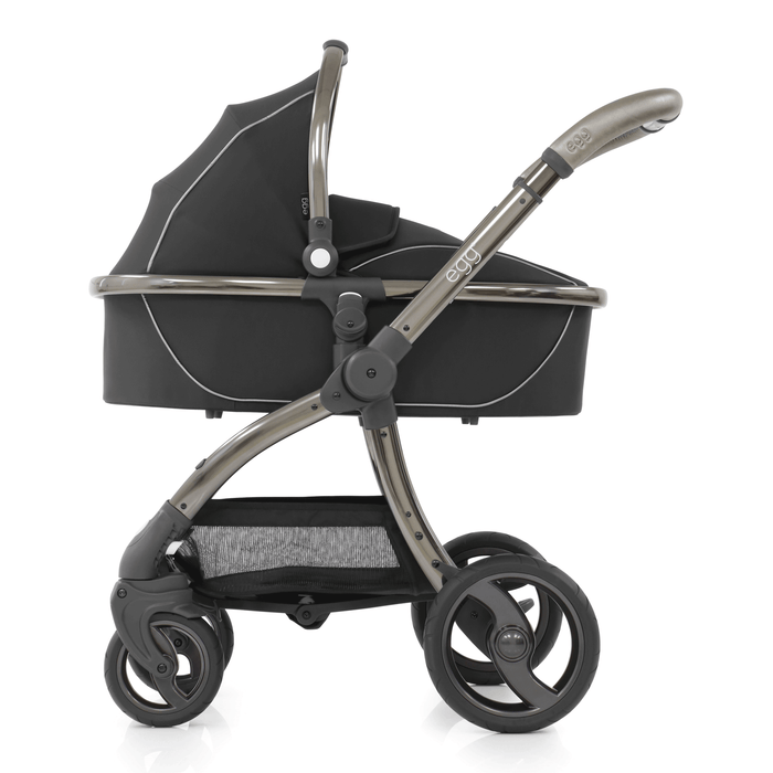 egg shadow black pram