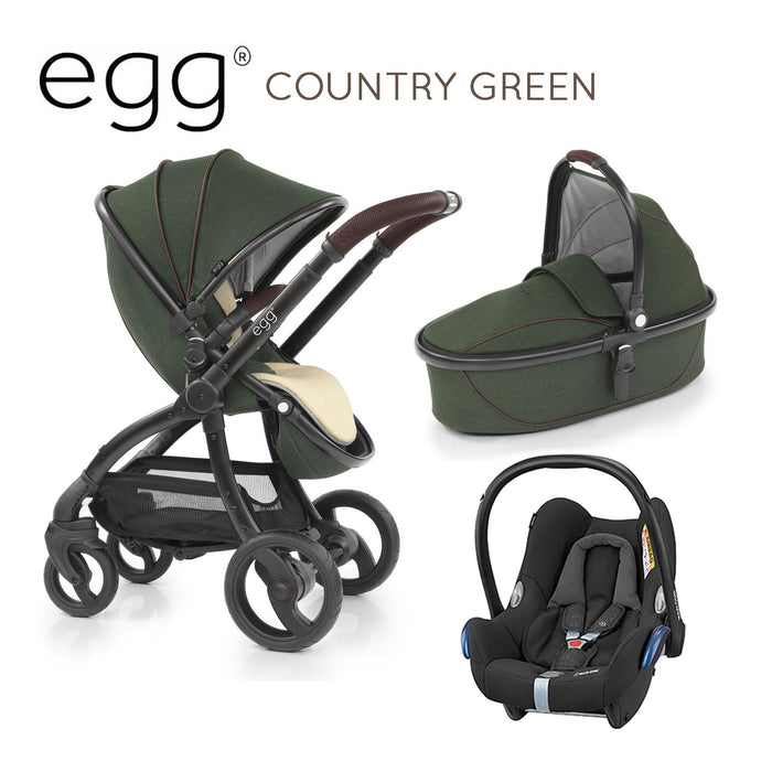 country green egg pram